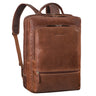 "Christian" XL Business Rugzak Leder Laptop Rugtas 15 - 17,3 Inch