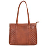 "Verena" Unieke Leren Shopper Dames