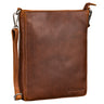 "Dahlia" Leren Schoudertas voor Dames Medium-Grote Crossbody Tas
