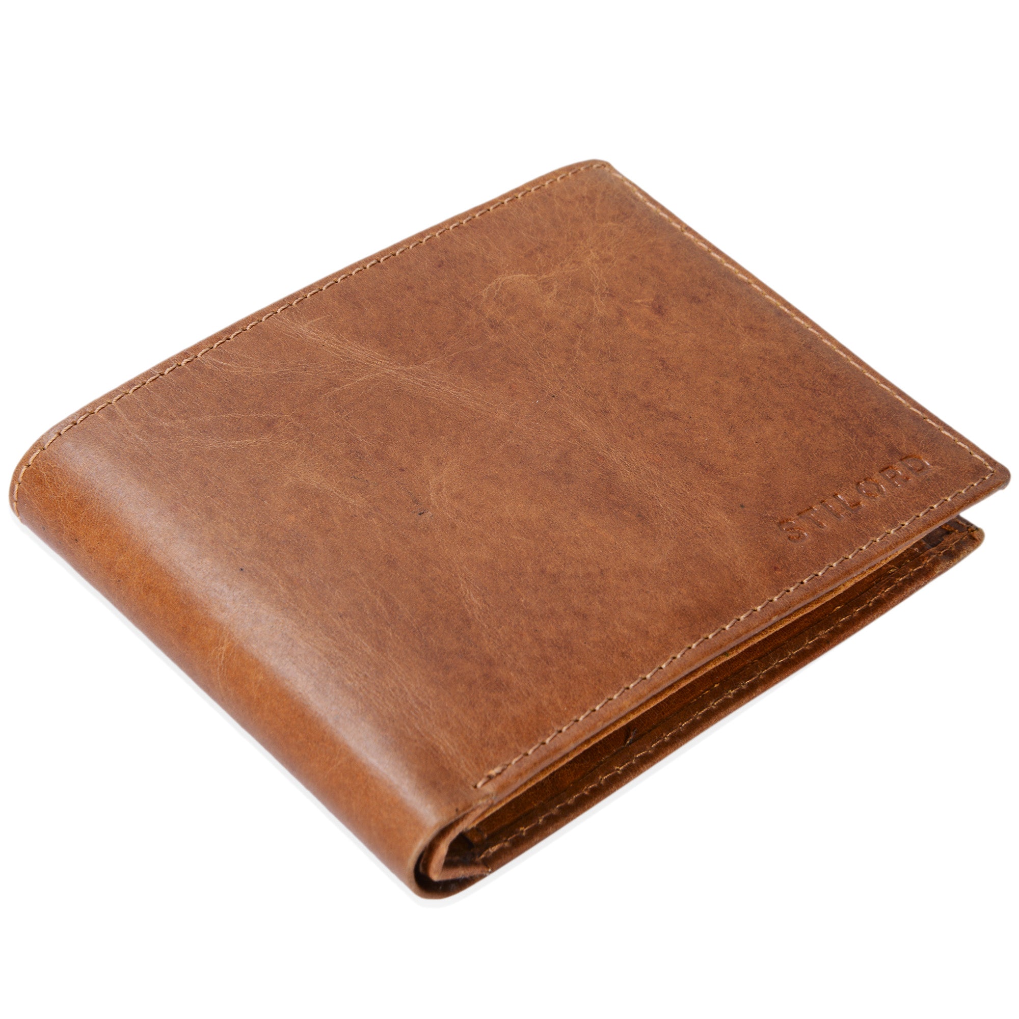 Elegante robuste Damen Vintage Leder Geldbörse