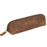 "Alfons" Hoge kwaliteit etui leer vintage