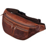 B-Stock "Echo" vintage lederen riemtasje leer