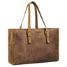 "Gaby" Leren Dames Shopper Groot voor 13,3 inch Laptop
