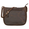 "Samira" Leren Handtas Dames Vintage Schoudertas Om Te Dragen