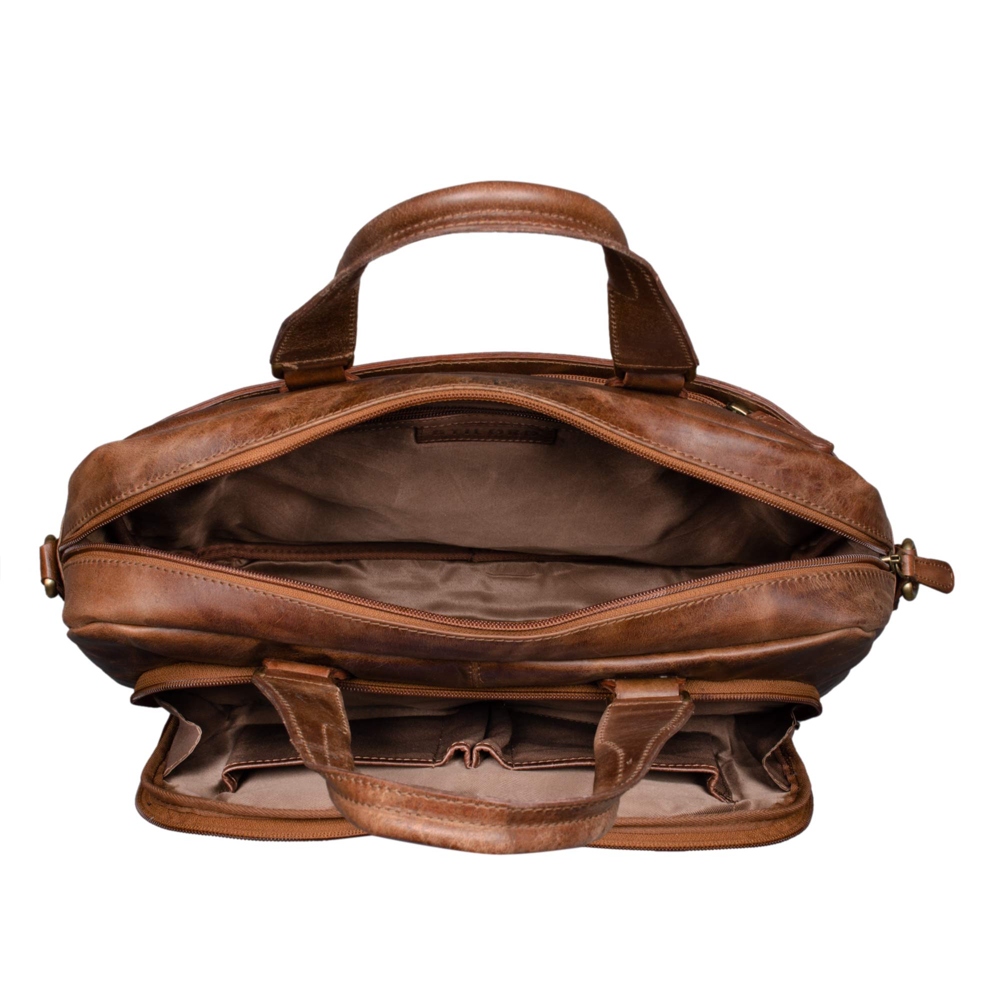 Leder Bürotasche Frauen Vintage Style