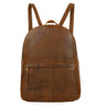 "Conner" lederen rugzak vintage groot