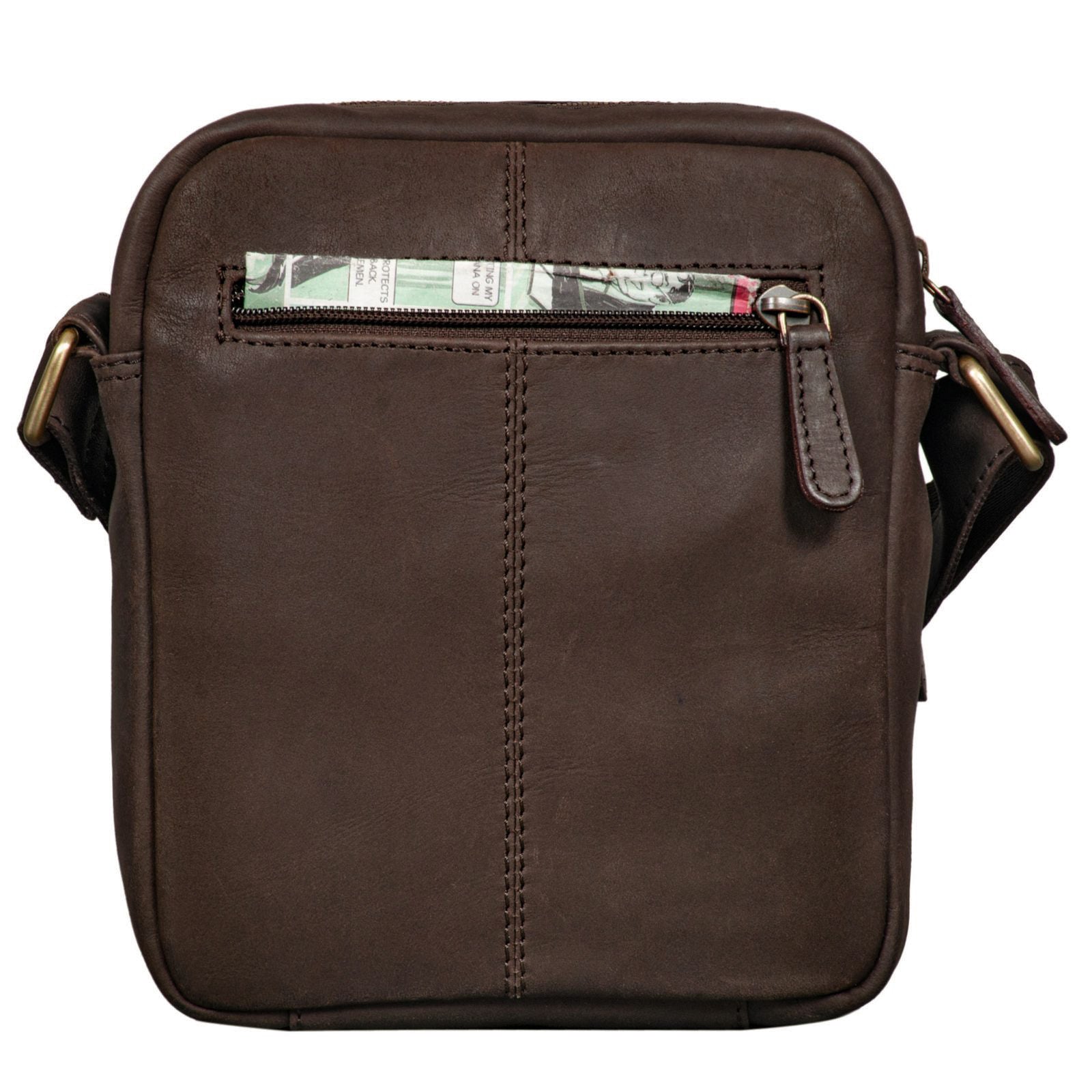 Cross Over Bag Leder Vintage