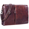 "Joel" Messenger Bag schoudertas uni office 15,6 inch leer
