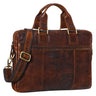"Andrew" vintage zakelijk lederen tas