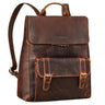 "Rosalia" Grote Leren Rugzak Dames Laptop Rugtas 15,6 Inch