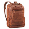 "Maxim" Ruime Laptop Rugzak Leer voor 17 tot 19 Inch