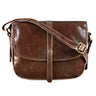 Damen Umhängetasche Leder Vintage