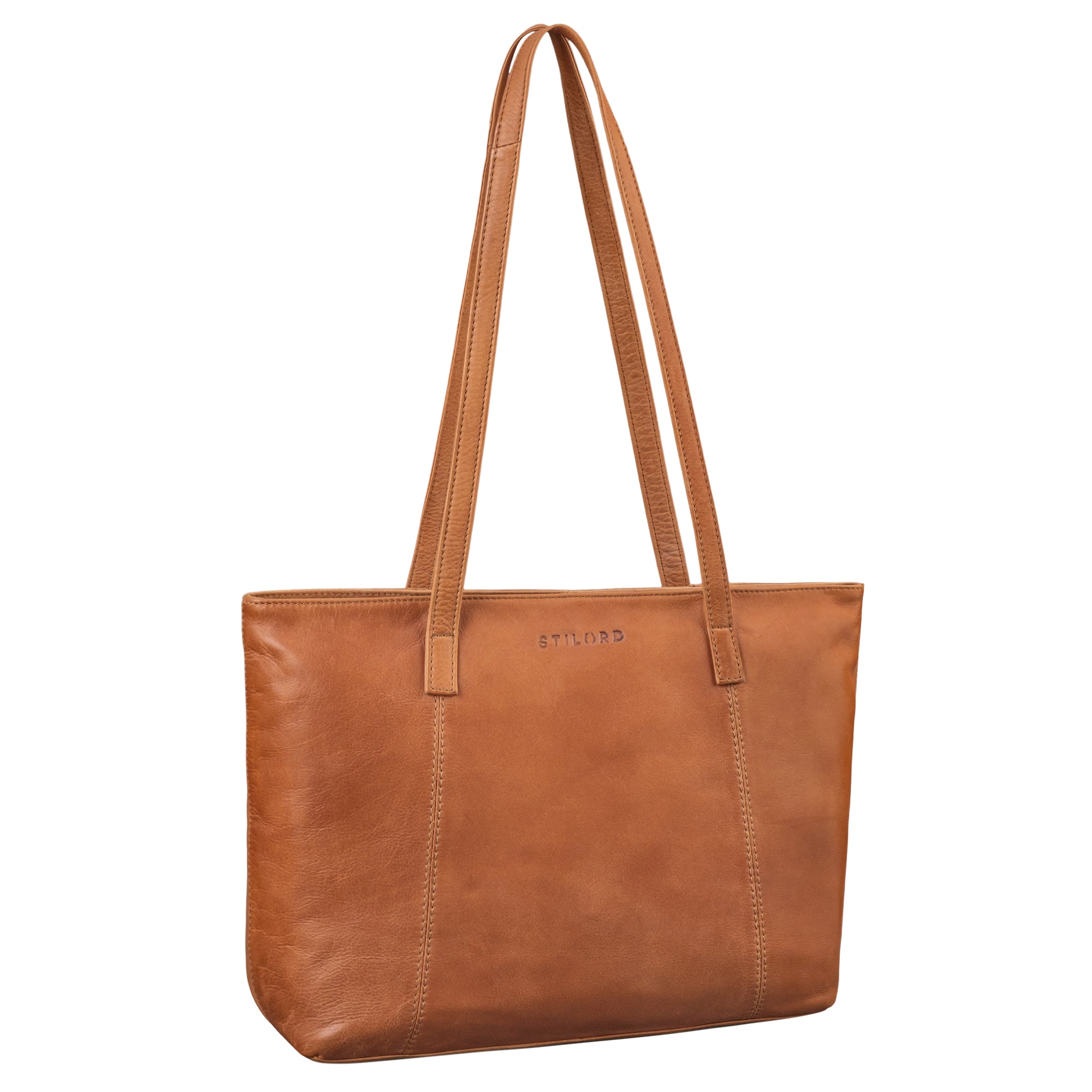 Leder Handtasche Braun