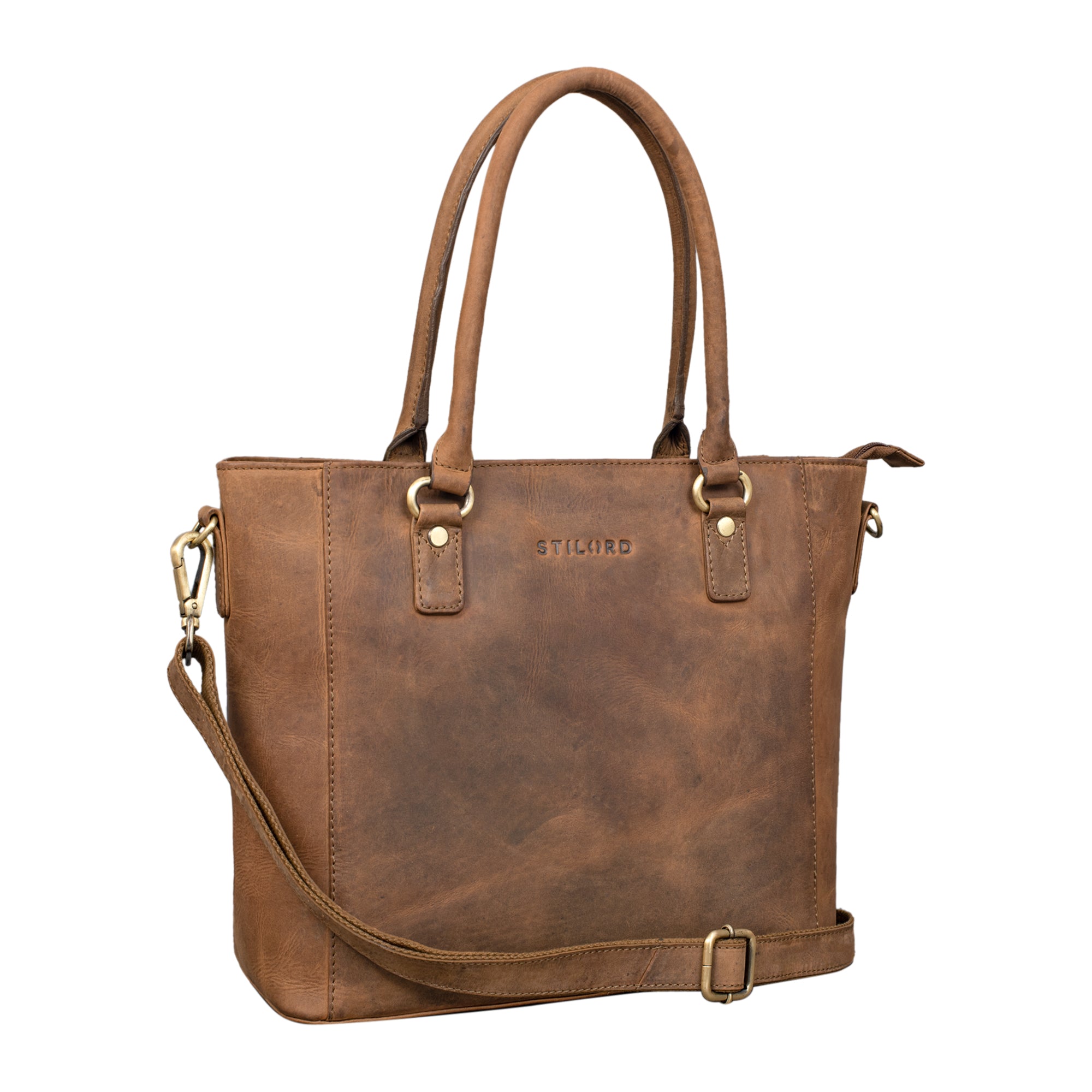 Shopper Tasche Leder Umhängetasche Gross