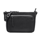 Retro handtasche zum ausgehen leder schwarz