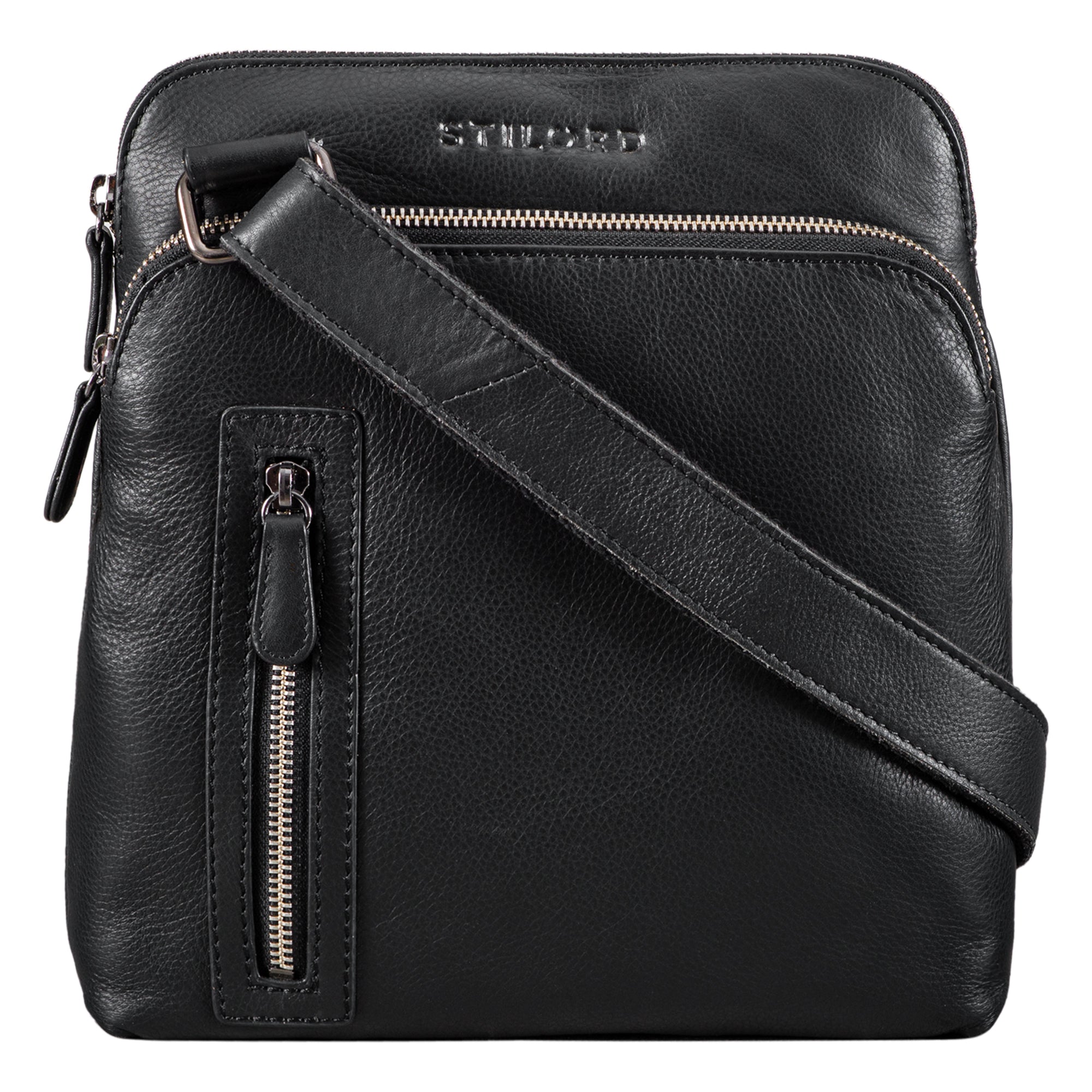 Schwarze Crossbody Handtasche