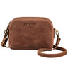 "Nina" Cross Body Bag Vrouwen Leren