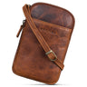 "Loki" Crossbody Borsttas Leer