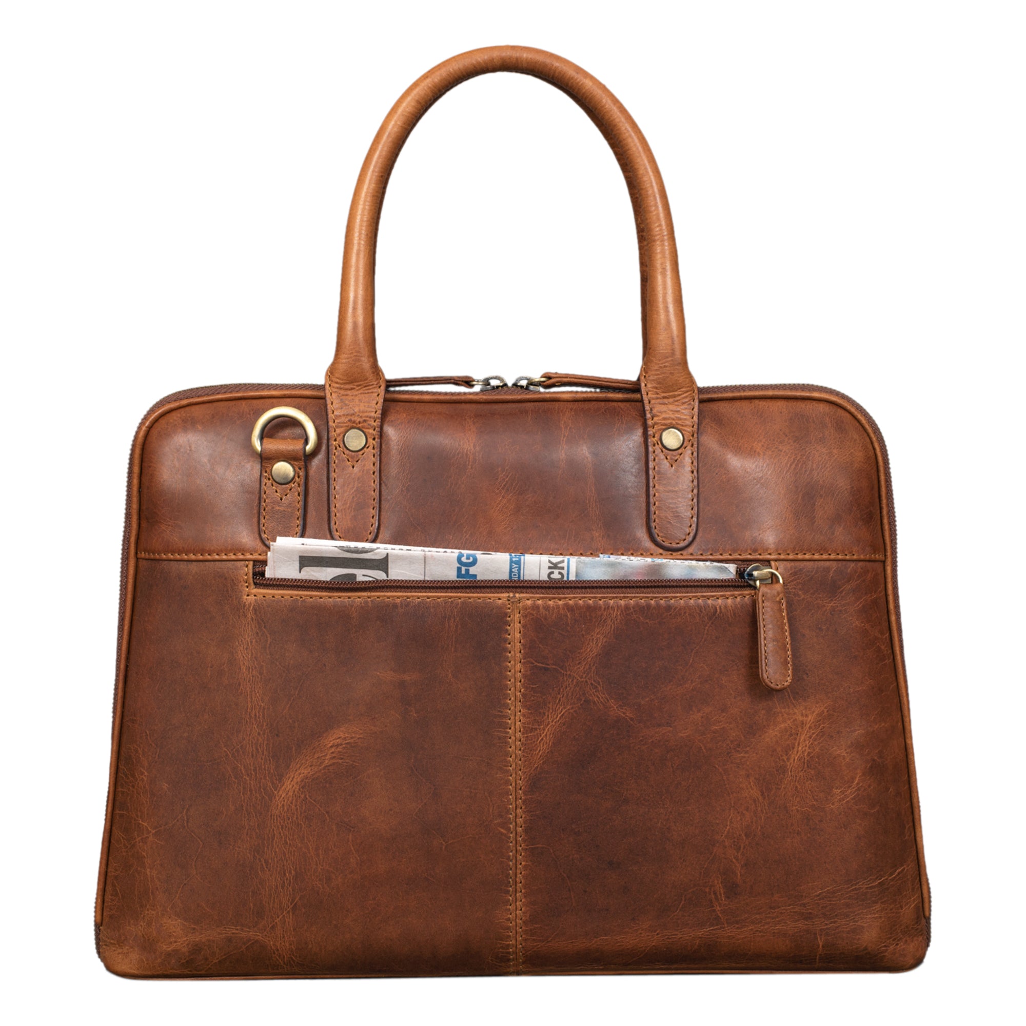 Große Umhängetasche Damen braun