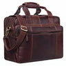 "Ervaring" vintage leraarstas leer groot