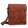 B-Stock "Lars" vintage schoudertas leer