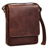 "Ottavio" Leren Schoudertas Heren Medium-Groot Laptoptas 13,3 Inch