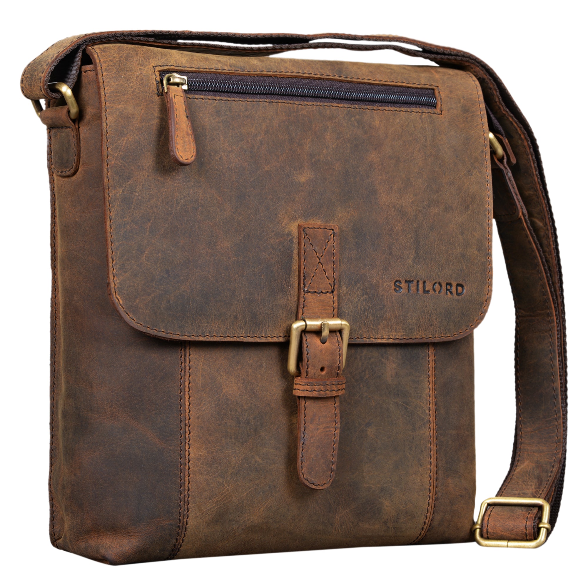 Leder Umhängetasche für Herren Vintage