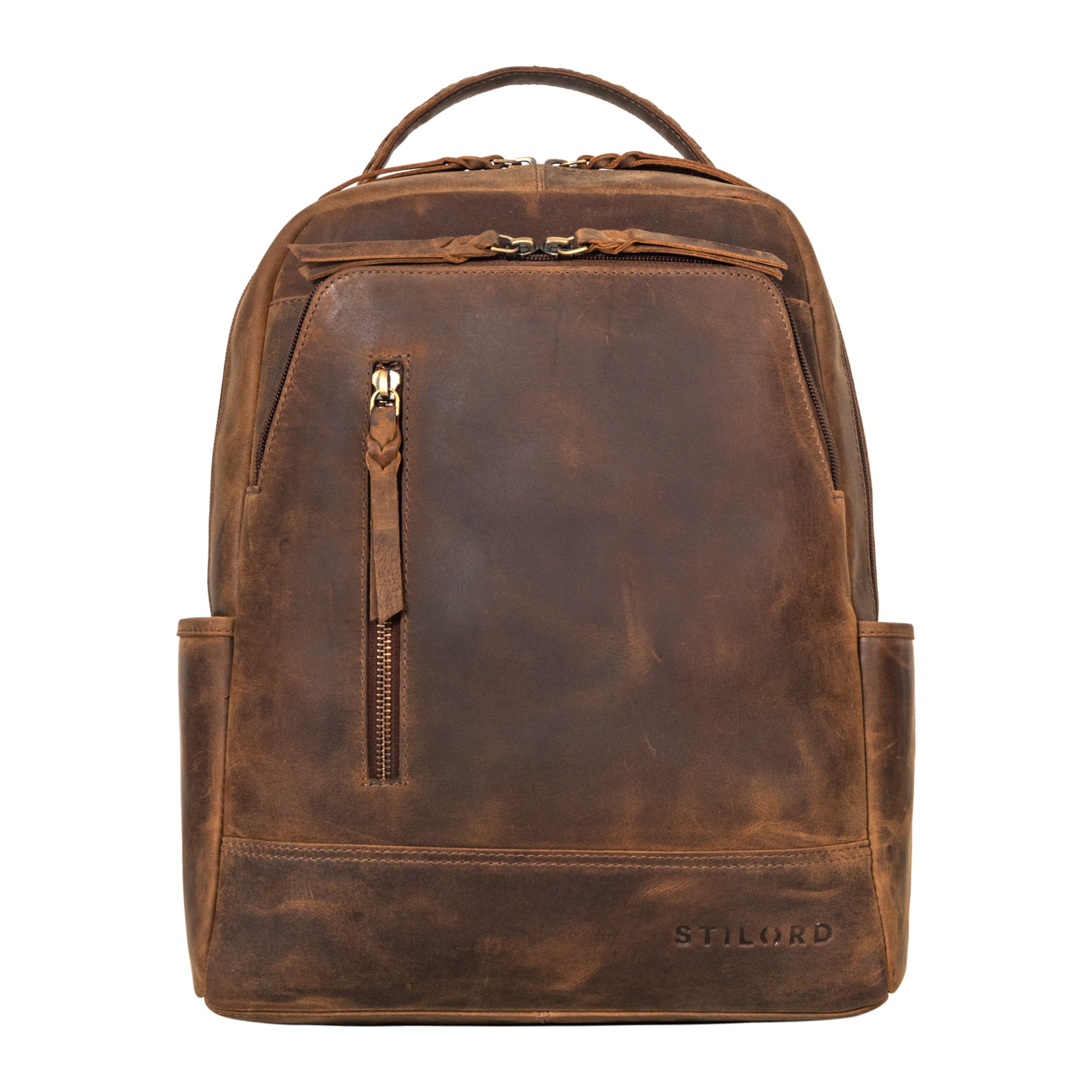 Reiserucksack Echtleder braun