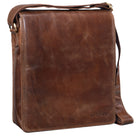 Vintage Umhängetasche Leder braun