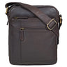 "Diego" vintage herenkoffer leer klein