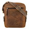 "Nash" lederen tas mannen vintage