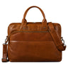 "Alvin" Lederen Laptoptas 15 Inch