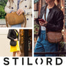 B-Stock "Kira" Schoudertas Vrouwen Leder Vintage