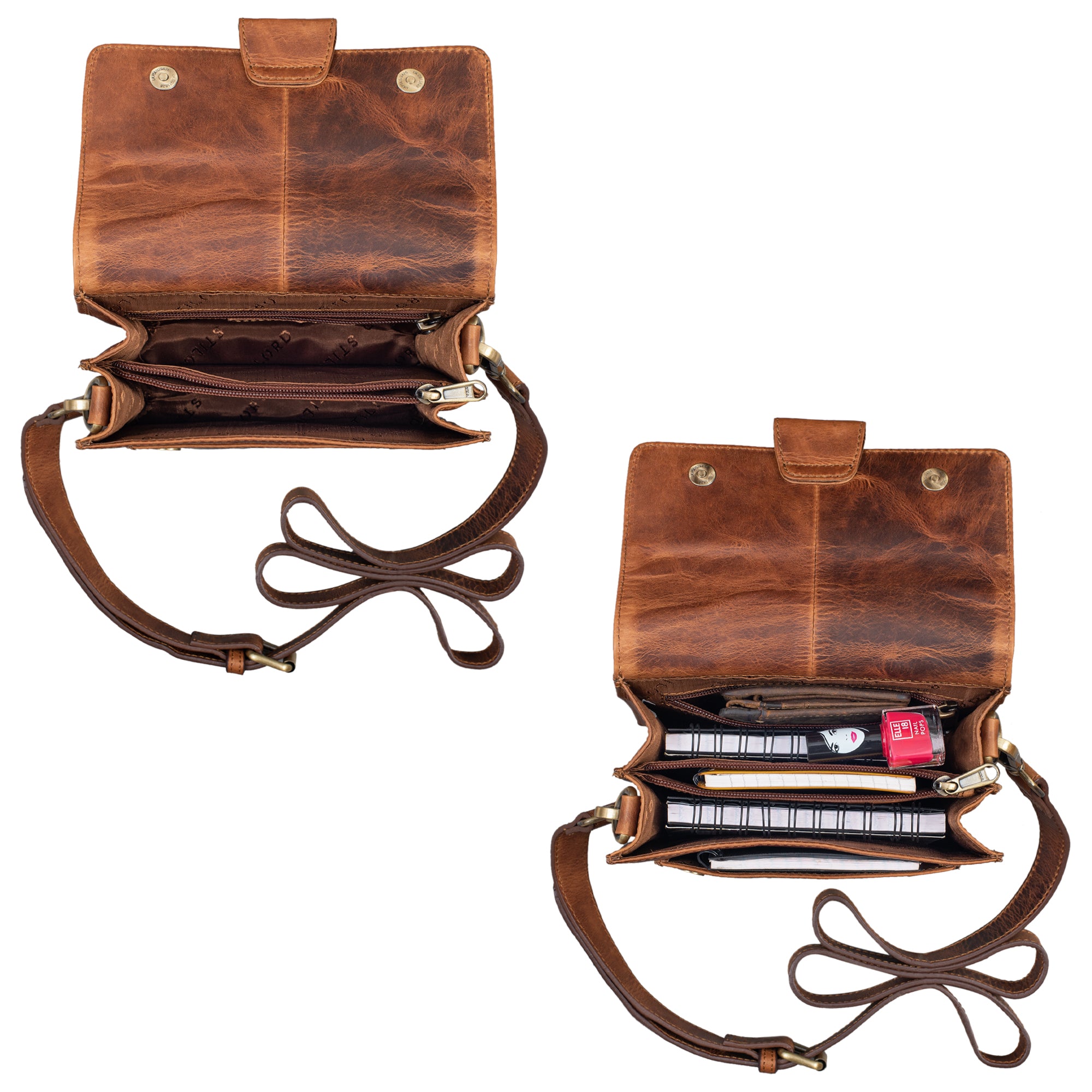 Elegante Abendtasche Echtleder