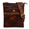 "Enya" Lederen Dames Schoudertas Vintage