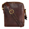 Echtleder Umhängetasche Herren klein