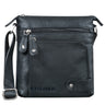 "Cameron" Kleine lederen schoudertas vintage