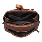 kleiner Rucksack Leder vintage