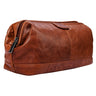"Laurin" Grote Leren Toilettas Heren Vintage Design Voor Mannen