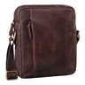 "Ashton" Heren Handtas Leer Vintage