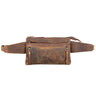 "Skye" Fanny Pack Vintage Leer