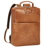 "Noé" Elegante Leren Werkrugzak voor 14 Inch Laptops