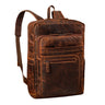 "Gilbert" Grote Leren Rugtas Mannen & Vrouwen voor Laptop 15 - 16 Inch