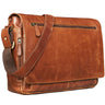 "Jan" 15,6 inch laptoptas leer