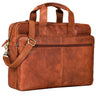 "Thompson" Aktetas Laptop Leer