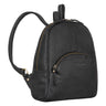 Damen Rucksack Leder Schwarz