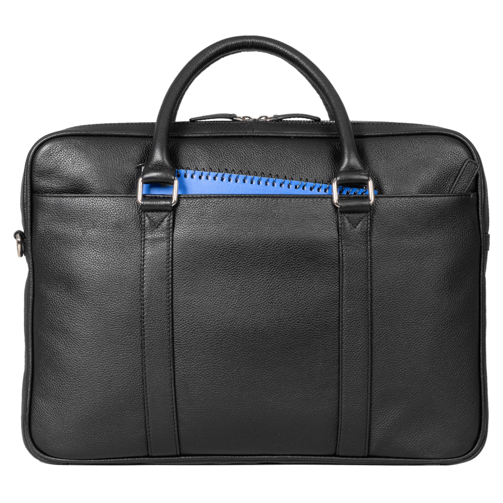 Businesstasche Akten Leder schwarz