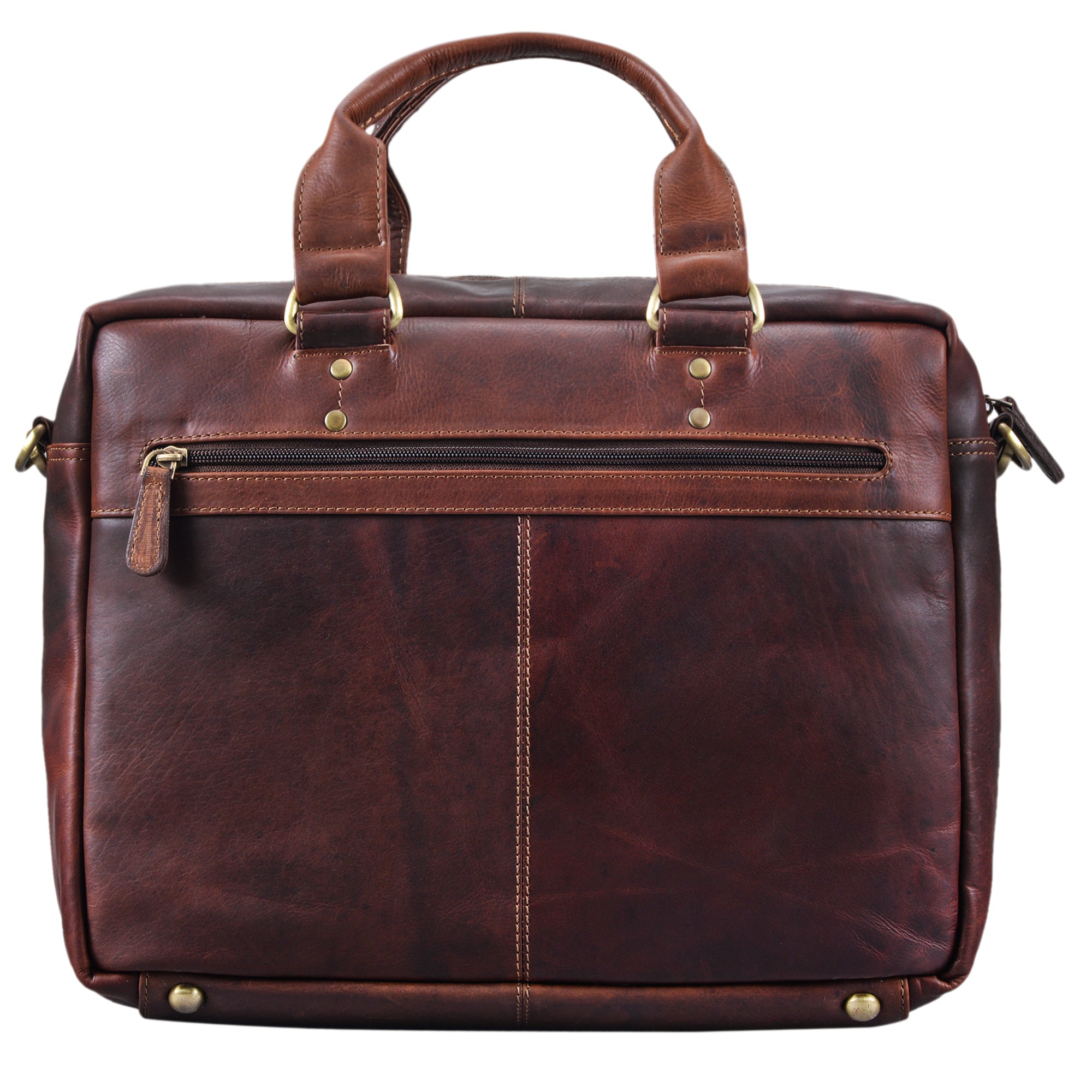 XL Aktentasche Leder braun