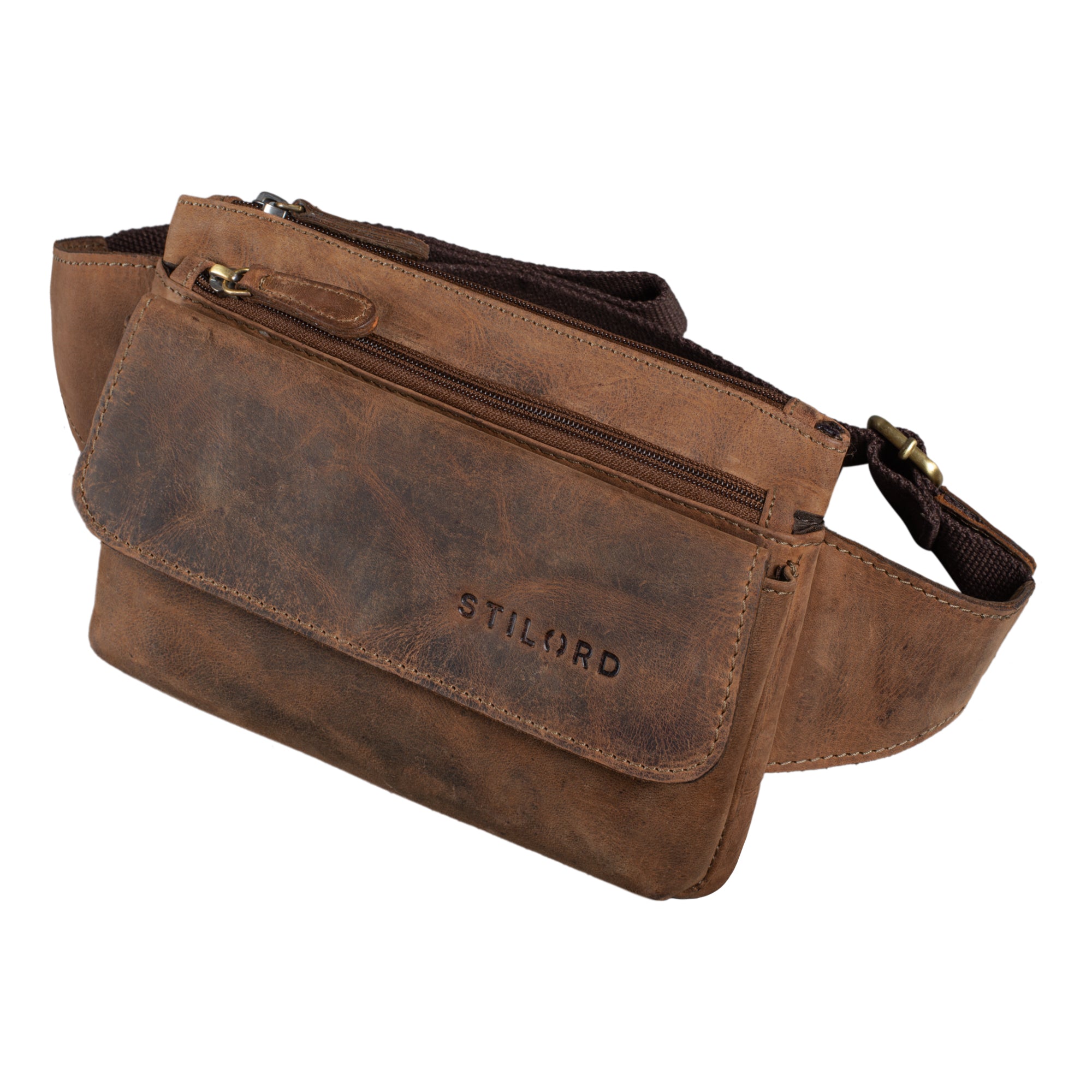 grosse Retro Leder Bauchtasche Bauchtasche Leder elegant gross Retro