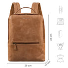 Daypack Rucksack Leder